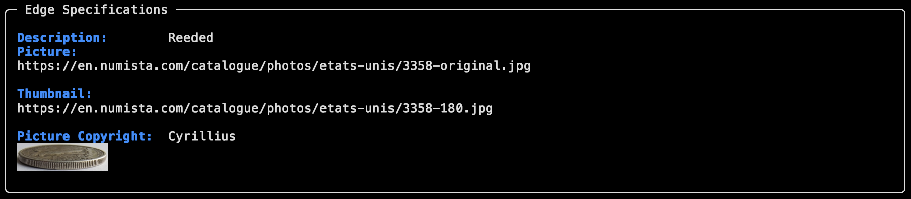 Edge Specifications